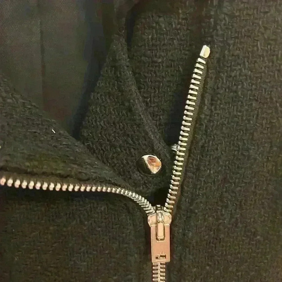 IRO Avery Black Jacket Size 38 - Picture 4 of 5